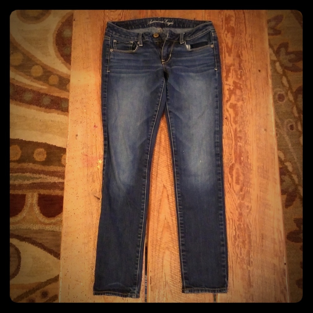 AEO skinny stretch Jean's sz 2 shorts
